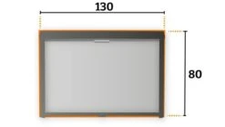 Obelink Velum 1300 X 800 Combirollo -Obelink 130x80 ecommerce 2