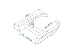 Obelink Rota XL Sabot De Roue Universel -Obelink 6 341340 ecommerce