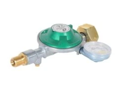 Détendeur Obelink 50 Mbar 1/4 Gauche Avec Manomètre -Obelink drukregelaar 50mbar manometer 8721055341215 3 ecommerce