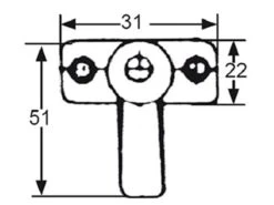 Obelink Tourniquet De Porte écurie Matière Synthétique - White -Obelink fer07bc 3 ecommerce 1