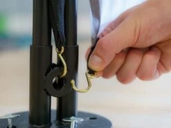 Obelink Festival Shelter 370 Paroi Latérale Avec Entrée -Obelink festival shelter zijwand bevestiging ecommerce 4