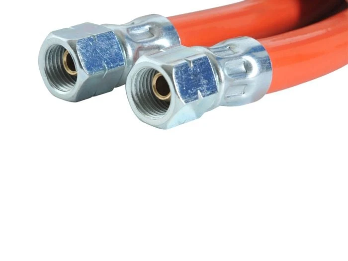 Tuyau De Gaz Obelink Avec Raccord 1/4 Gauche - 1 M 4 Tuyau De Gaz Obelink Avec Raccord 1/4 Gauche - 1 M – Image 2