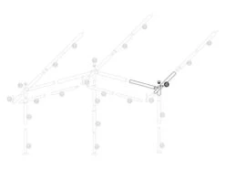 Obelink Pièce D'angle Droite Armature Auvent 28 Mm -Obelink hoekstuk voortentframe 25mm nummer 4 3 2 ecommerce ca8f