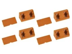 Obelink Raccords D'angle Avec Capot - Dark Brown -Obelink hoekverbinderbeige afdekkap2 1 ecommerce 1