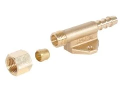 Obelink 8 Mm Raccord à Compression X Montage Mural Avec Raccord Cannelé -Obelink muurplaat m14 slangpilaar 8718247932375 3 ecommerce