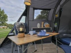 Obelink Yukon Bamboo Lanterne -Obelink obelink bamboo compact 80x60 roltafel ecommerce