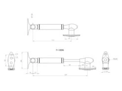 Obelink Vérin à Gaz De Placard Camping-car -Obelink obelink kastklepgasveer camper1 ecommerce