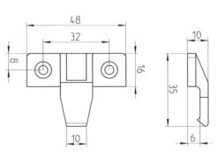 Obelink Ferrure à Enfiler -Obelink obelink keku beslag2 ecommerce