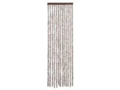 Obelink Rideau Chenille 185 X 56 Taupe -Obelink obelink taupe 185x56 chenille gordijn 2 ecommerce 1