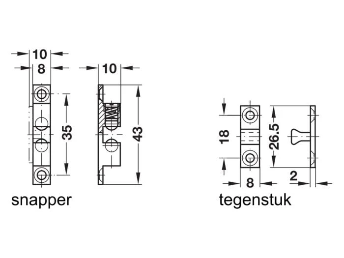 Obelink Loqueteau à Bille - Gold 5 Obelink Loqueteau à Bille - Gold – Image 3