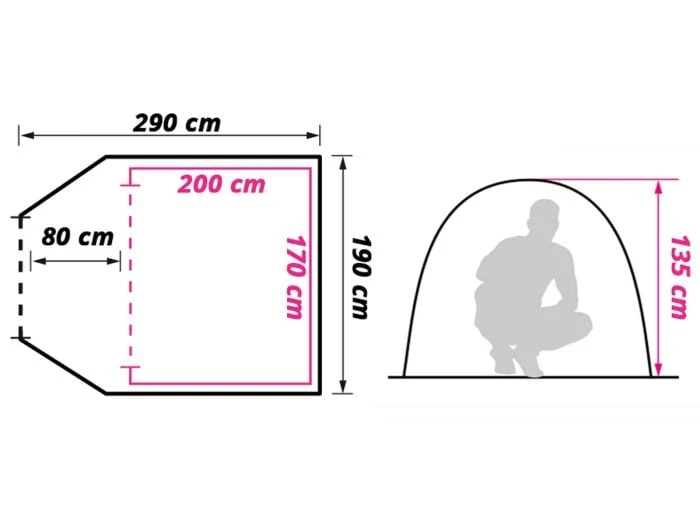 Obelink Milos 3 Deluxe Tente Dôme 11 Obelink Milos 3 Deluxe Tente Dôme – Image 9