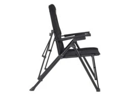 Obelink Sevilla 3D Chaise Pliante Réglable - Noire -Obelink obelink sevilla 3d vouwstoel black3 ecommerce