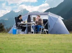 Obelink Twinspace Vis-à-Vis Tente Tunnel -Obelink obelink twinspace sfeer 1 ecommerce