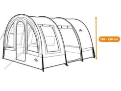 Obelink Paradise VK Auvent Fourgon -Obelink paradise aanbouwhoogte ecommerce