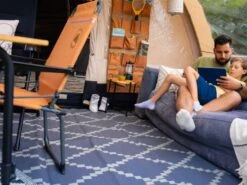 Obelink Diamond 440 X 290 Cm Tapis De Sol -Obelink patio mat ruit sfeer ecommerce 2 12