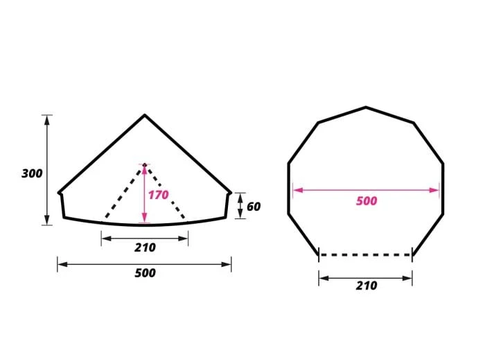 Obelink Sahara 500 Deluxe Tente Tipi 12 Obelink Sahara 500 Deluxe Tente Tipi – Image 10