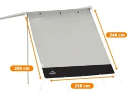 Obelink Sol Side Deluxe Paroi Latérale - Rafter Compris -Obelink sol side maten ecommerce 1